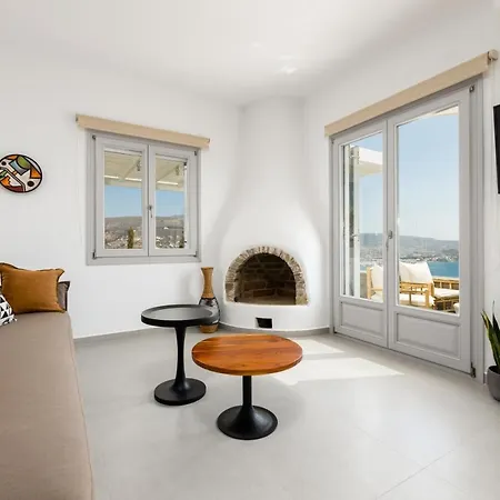 Near Parikia - 4Br Villa With Pool & View - Mirabilia *