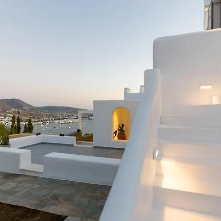 Villa Near Parikia - 4Br Villa With Pool & View - Mirabilia Krotiri