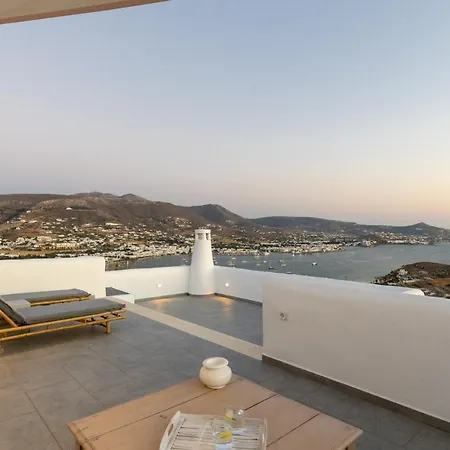 Villa Near Parikia - 4Br Villa With Pool & View - Mirabilia Krotiri