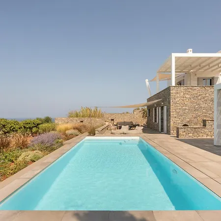 Near Parikia - 4Br Villa With Pool & View - Mirabilia Krotiri