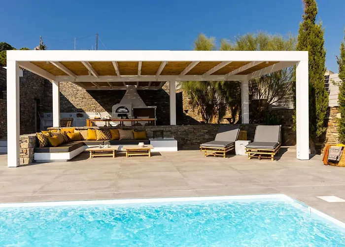 Near Parikia - 4br With Pool & View - Mirabilia * Krotiri