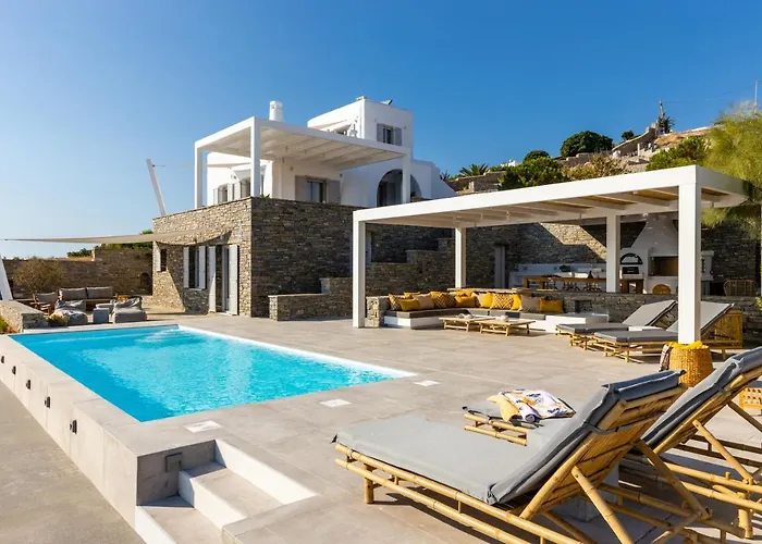 Near Parikia - 4br With Pool & View - Mirabilia Krotiri