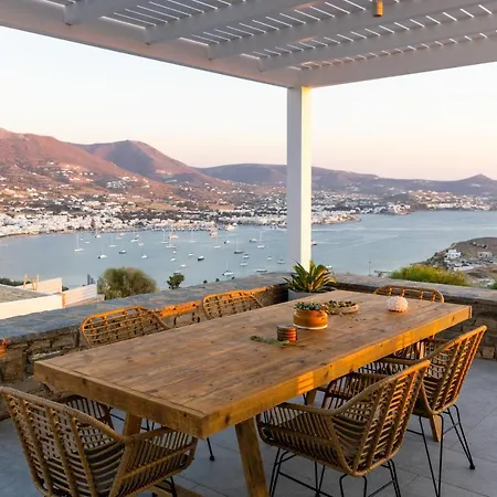 Near Parikia - 4Br Villa With Pool & View - Mirabilia