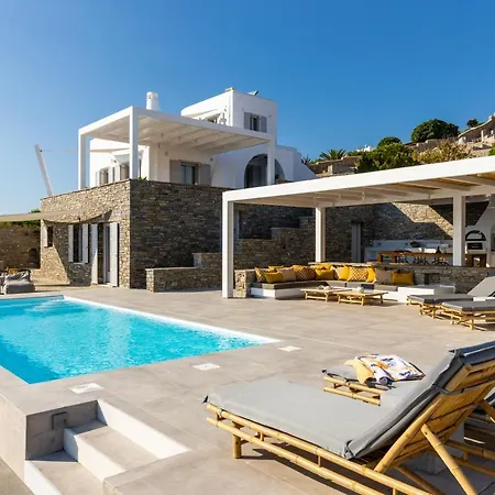 Near Parikia - 4br With Pool & View - Mirabilia Krotiri