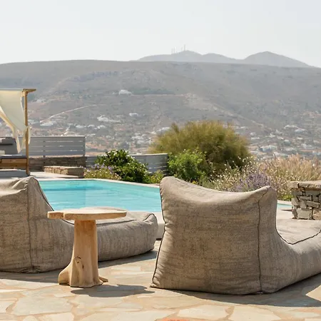 Near Parikia - 4Br Villa With Pool & View - Mirabilia * Krotiri