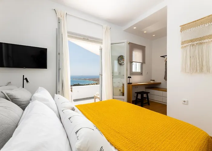 Near Parikia - 4br With Pool & View - Mirabilia * Krotiri