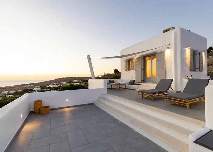 Near Parikia - 4br With Pool & View - Mirabilia * Krotiri